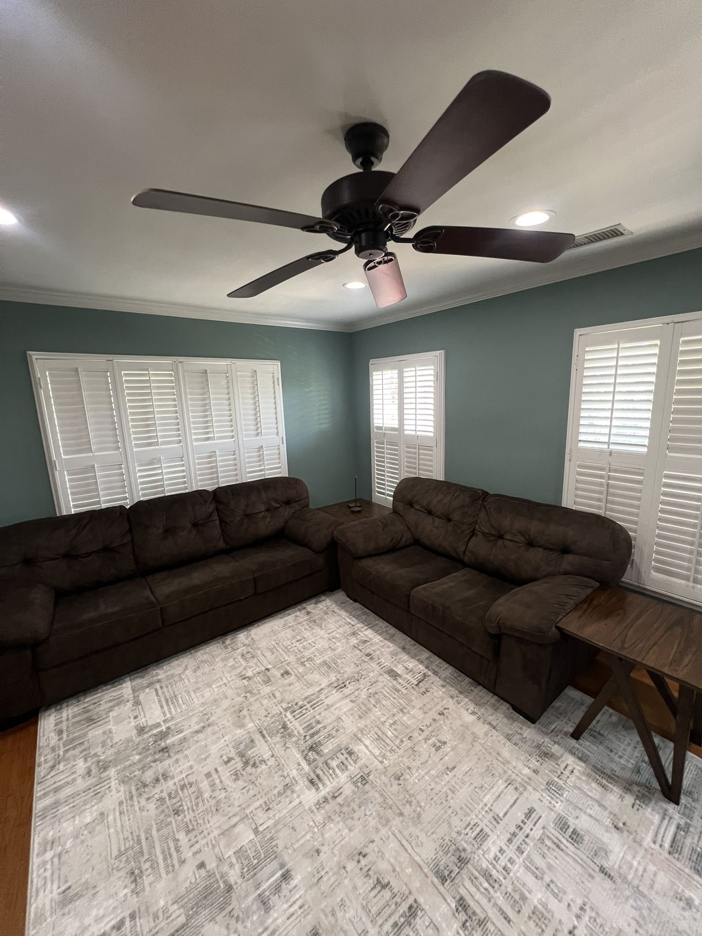 Living Room Couch Set. Tables Included. 