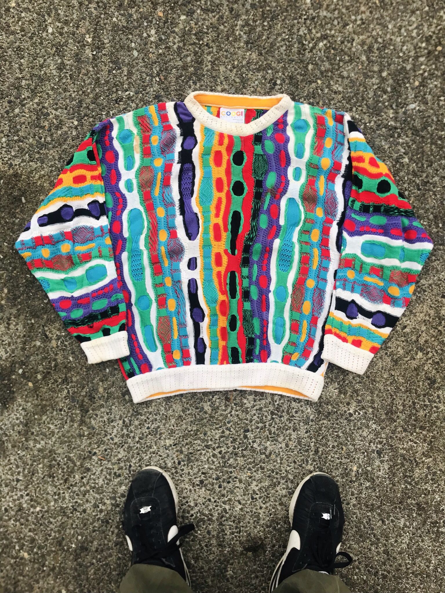 Coogi Sweatshirt Vintage 90s Biggie Small