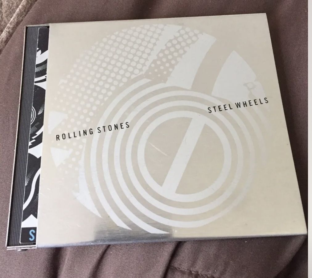THE ROLLING STONES Steel Wheels CD Rare Steel Case