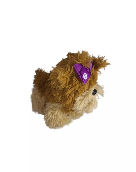 Nickelodeon JoJo Siwa Purple BowBow Yorkie Puppy Dog Stuffed Animal Plush 2018