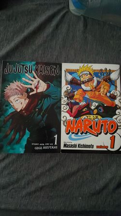 Naruto & jujutsu kaisen manga