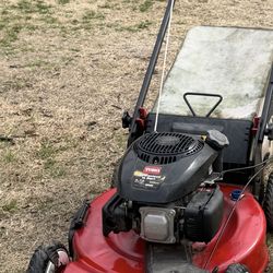 Toro recycler starts one pull.