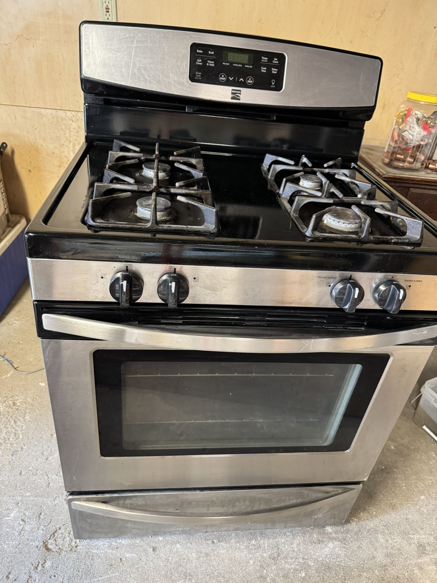 Used Kenmore Gas Stove
