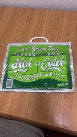 American Bag Cool Green Insulated Tote Bag