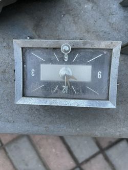 CHEVY CLOCK