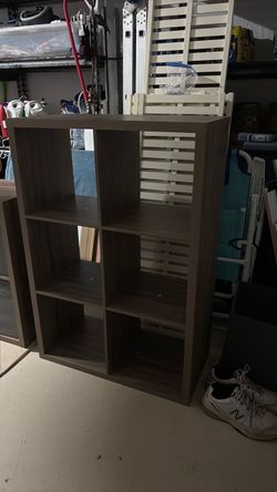 6 Cube Storage Shelf Bookcases