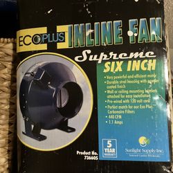 6” Inline Fan