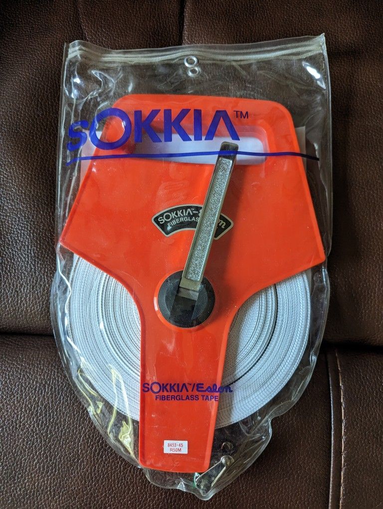 SOkkIA/ ESLON Fiberglass Measuring Tape( 8453-45 R50M)