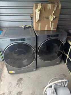 Whirlpool washer and dryer