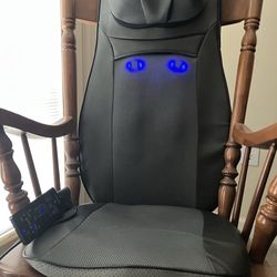 Shiatsu Back and Neck Massager Chair Pad with Heat