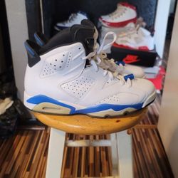 Jordan 6 Sport Blue Size 11 $130