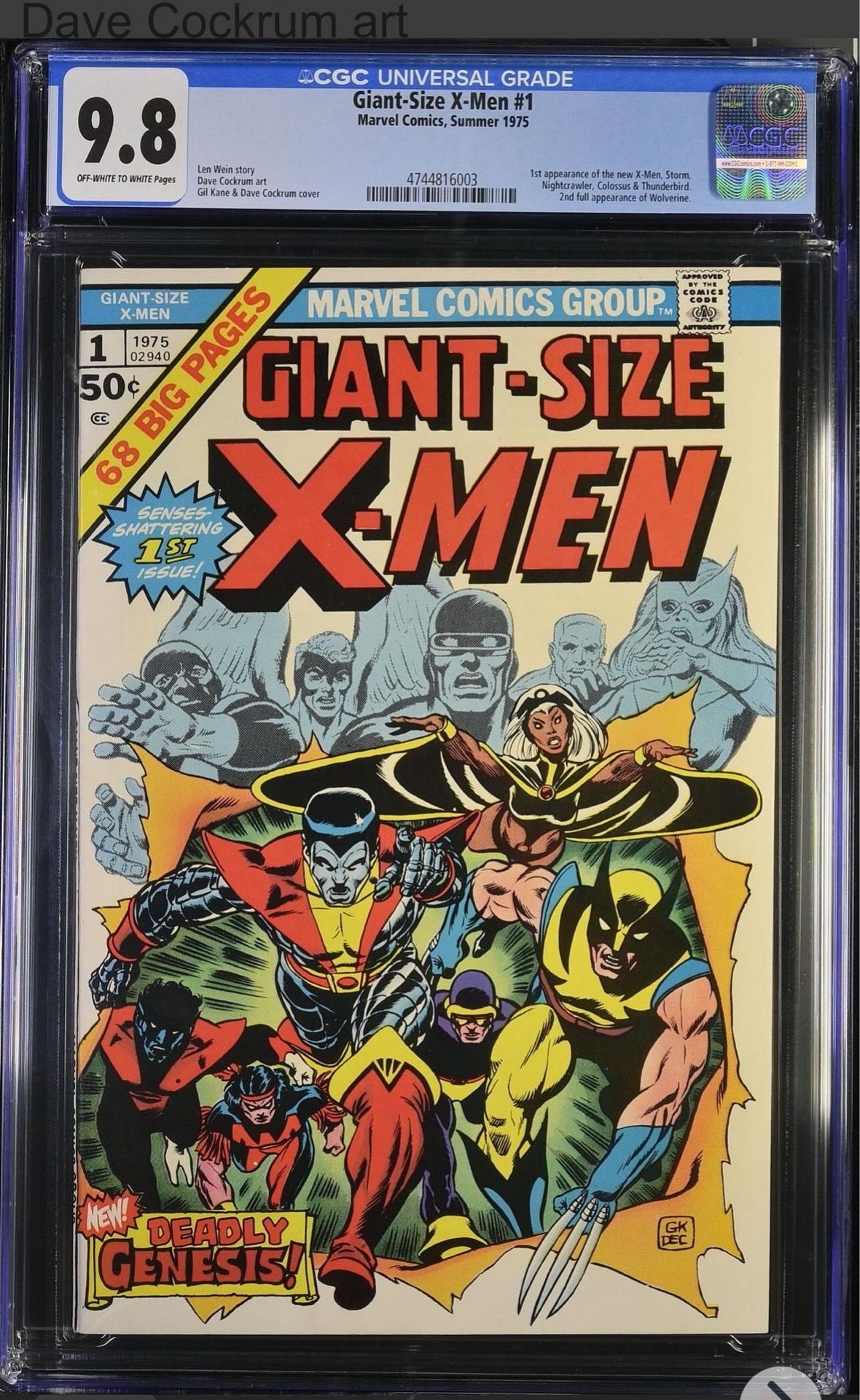Giant Size X-Men 1 9.8
