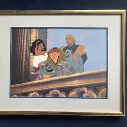 Disney 1997 The Hunchback of Norte Dame Exclusive Commemorative Lithograph