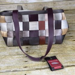 Harveys Seatbelt Bags GUC Moxy Mashed Potatoes brown gold cream fall colors