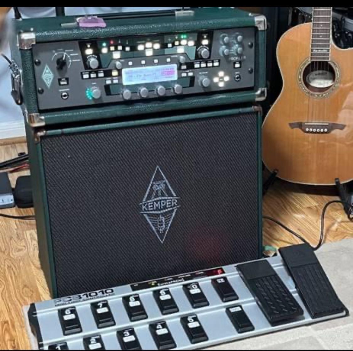 Kemper 600w Rack mount With Matching Speaker Cabinet