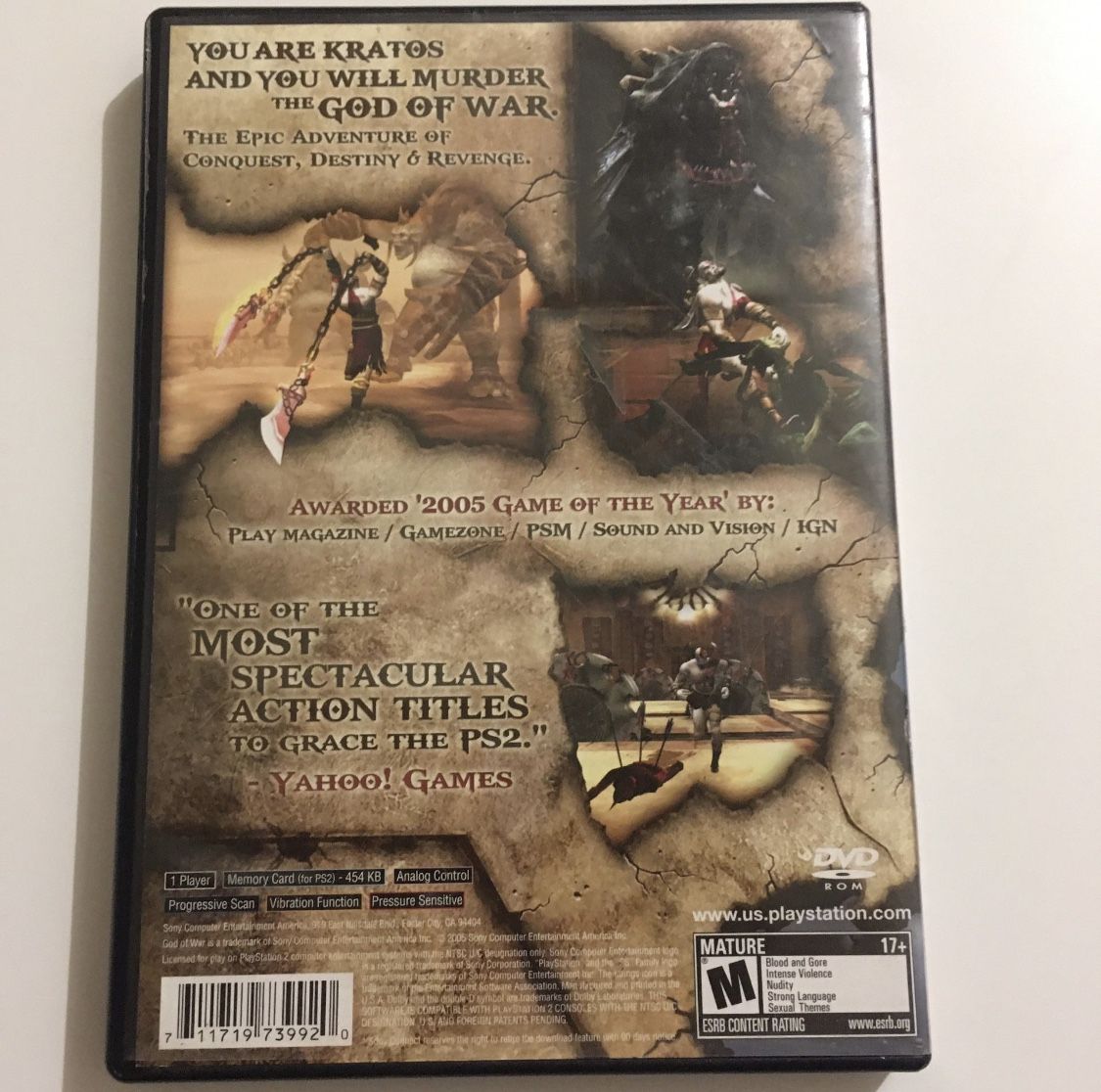 God Of War 1 PS2