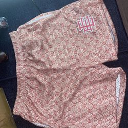 Red Eric Emanuel shorts