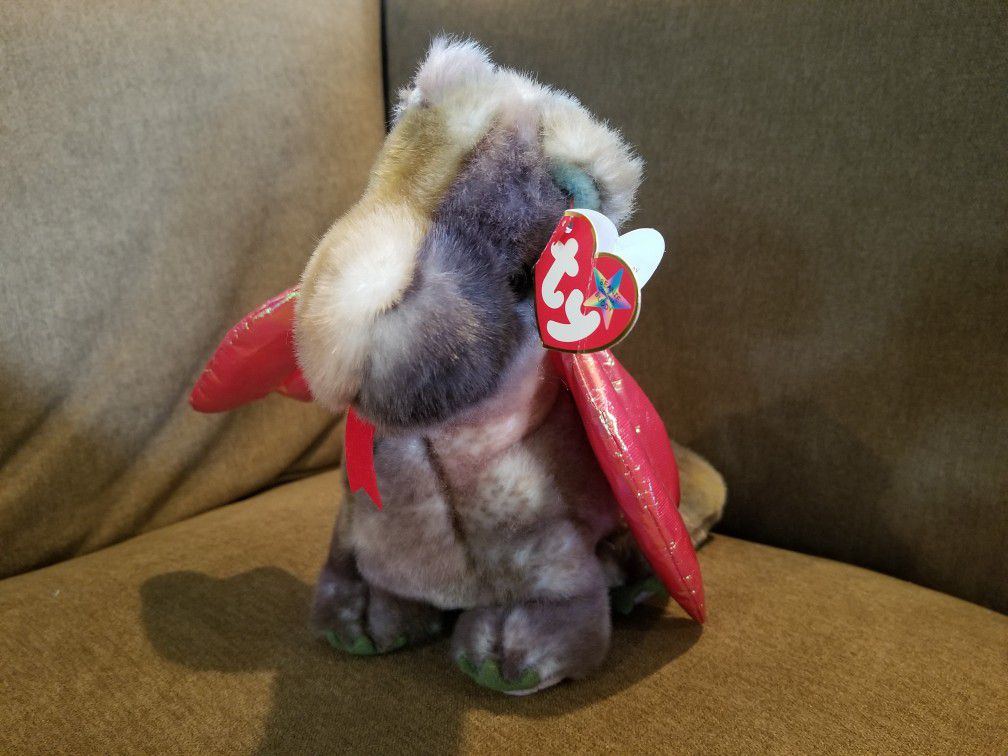 Large Ty beanie baby dragon