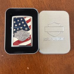 Zippo Lighter Harley Davidson Americana