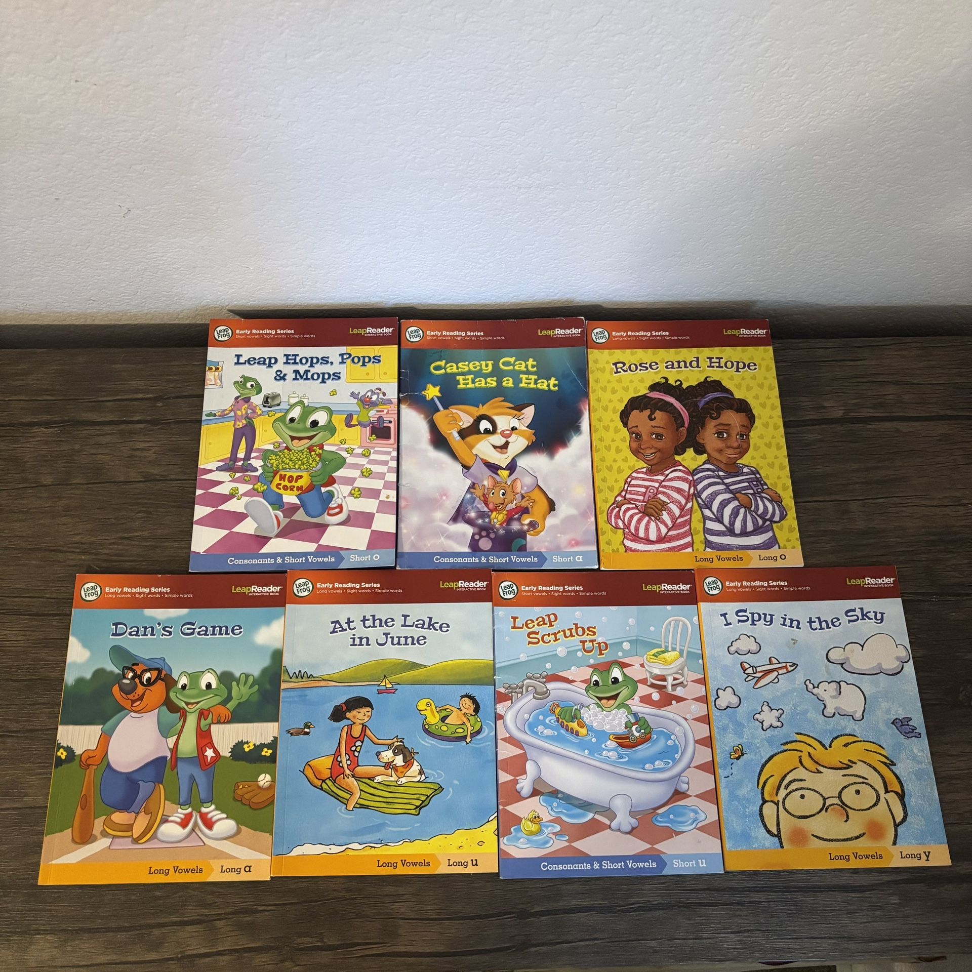 Leap Frog Books. Books Only