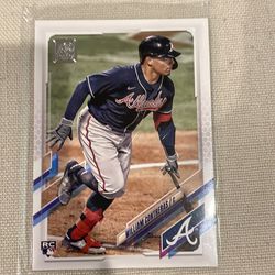 2021 Topps 70th anniversary William Contreras rookie card