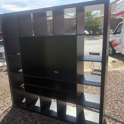 Tv and shelving unit