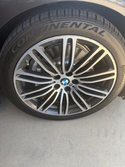 Oem BMW 19” square set up 666m wheels