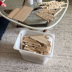 Lincoln Logs Custom Made Natural Wood