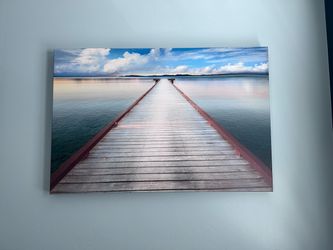 Canvas wrapped wall art