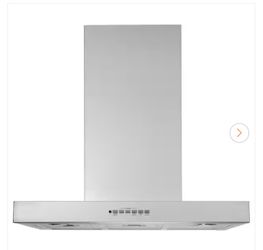 Profile 30 in. Wall Mount Range Hood with LED Light in Stainless Steel