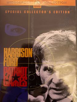 PATRIOT GAMES Widescreen Special Collector’s Edition(DVD-1992)NEW! Harrison Ford
