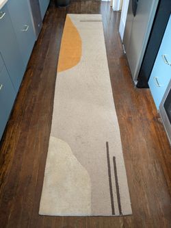 Modern Abstract Runner Rug