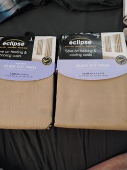 Black out panel curtains