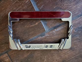 Harley davidson License plate cove