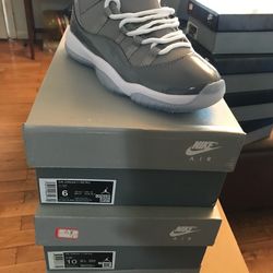 Jordan cool grey 6,9