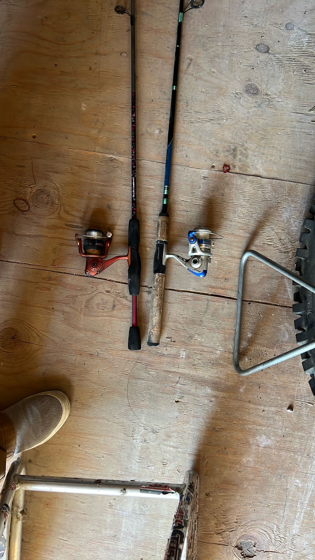 Fishing poles