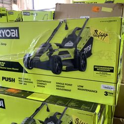 RYOBI 13 in. 11 Amp Corded Electric Walk Behind Push Mower