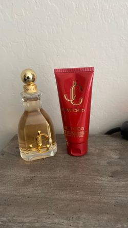 I want choo womens perfume and lotion