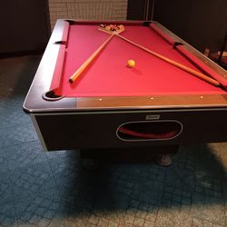 Vintage Pool Table