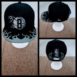 BROOKLYN NETS NBA BASKETBALL 🏀 SNAPBACK HAT. 