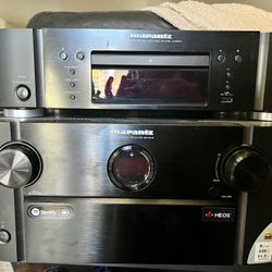 Marantz Reciever & Blueray/DVD Player