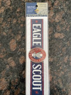 Boy Scout Eagle Scout Window Cling Reusable