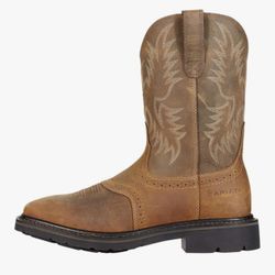 ARIAT mens Sierra Wide Square Steel Toe Work Boot