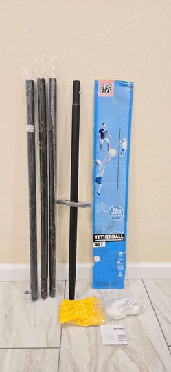 Brand New High Five Tetherball Set with a total assembled height of 9 feet