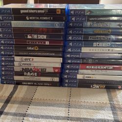 Selling Video Games PS4 (Read Description)