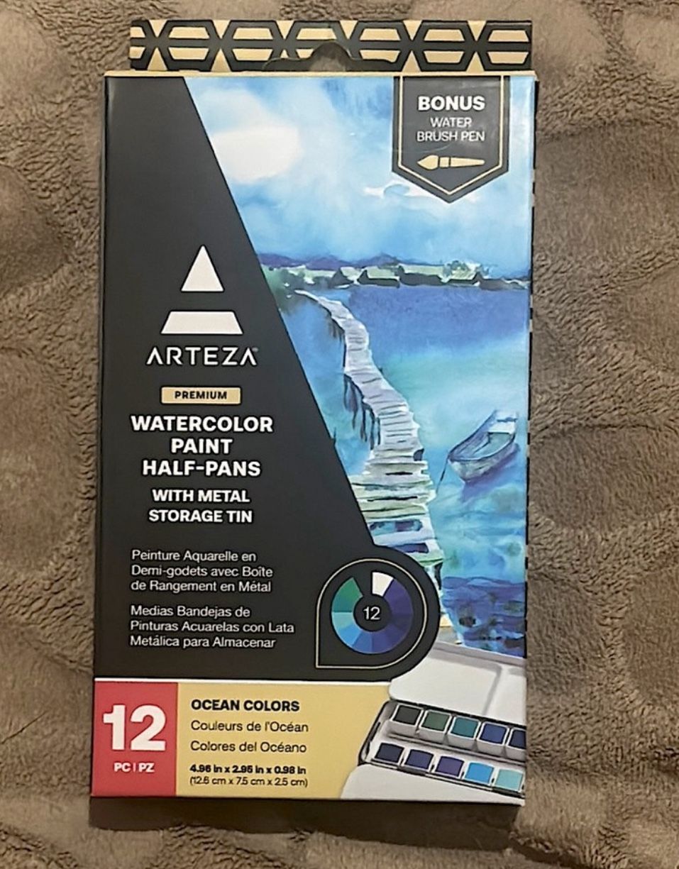 Arteza - Watercolor Paint Half-Pans Set