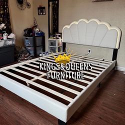 Queen Bed Frame With Mattress Included New In Box 