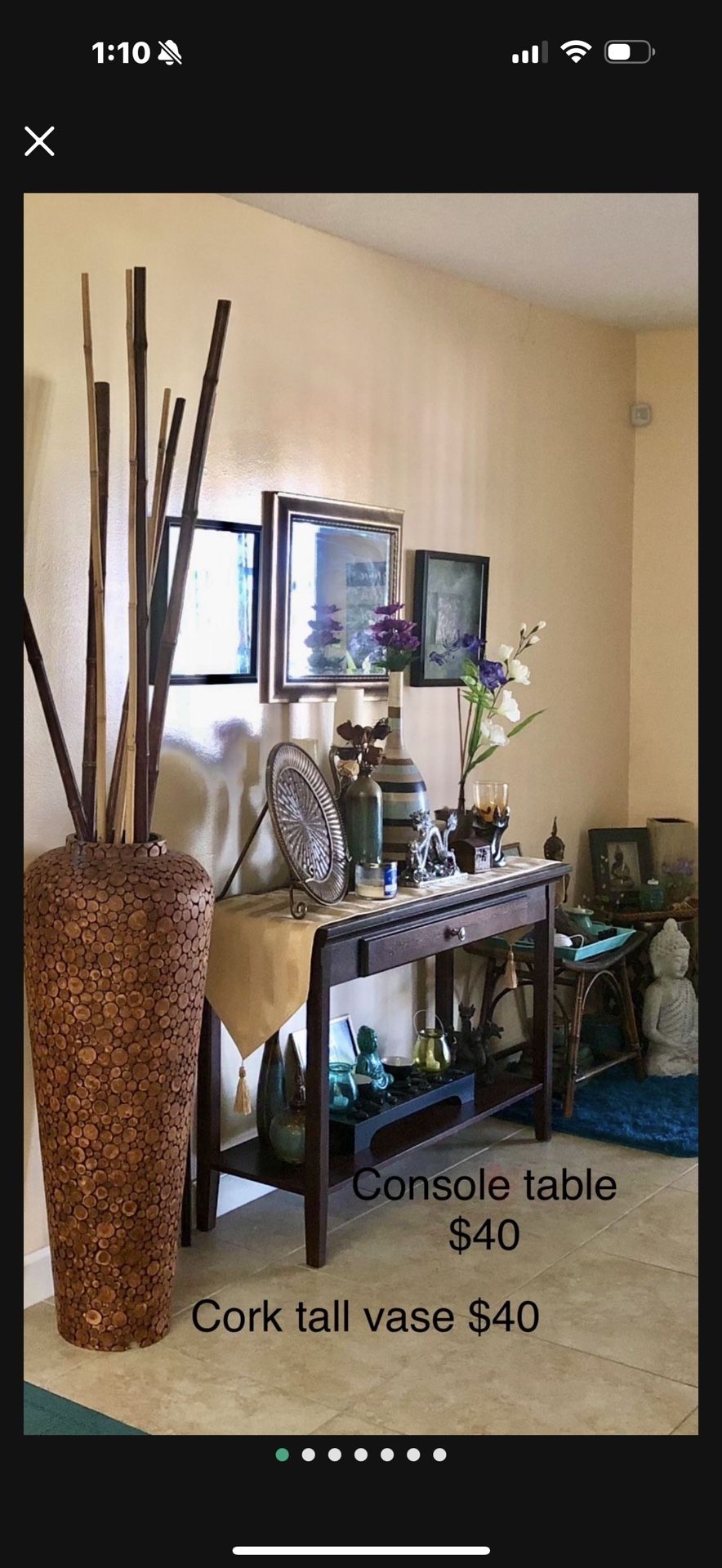Console table
