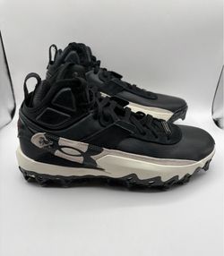 New Under Armour Men's 11.5 Harper 10 Pro TPU Mid Baseball Cleats Black