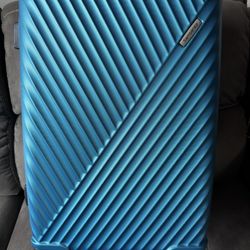 Samsonite Suitcase Luggage Medium Bluish Color